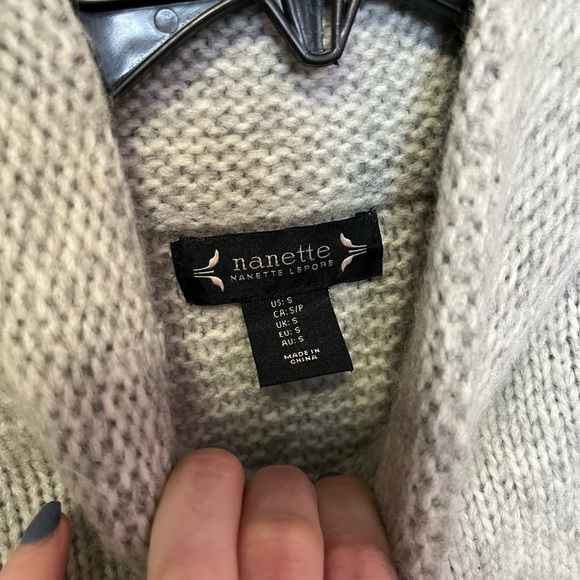 Grey Knit Sweater - Picture 2 of 3